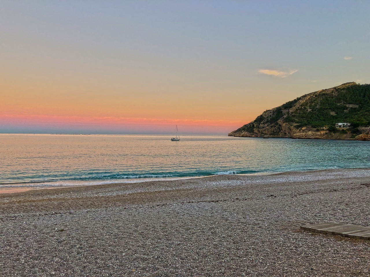 albir  beach  spain free photo