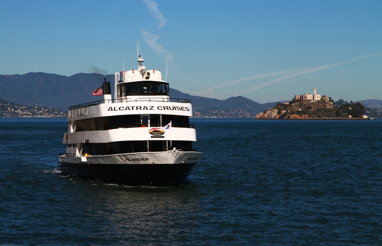 alcatraz cruise boat ship free photo