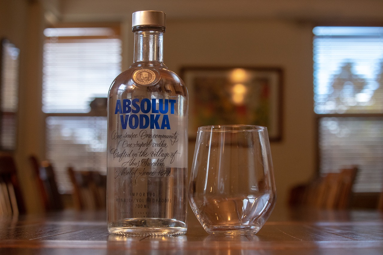 alcohol  vodka  absolute free photo