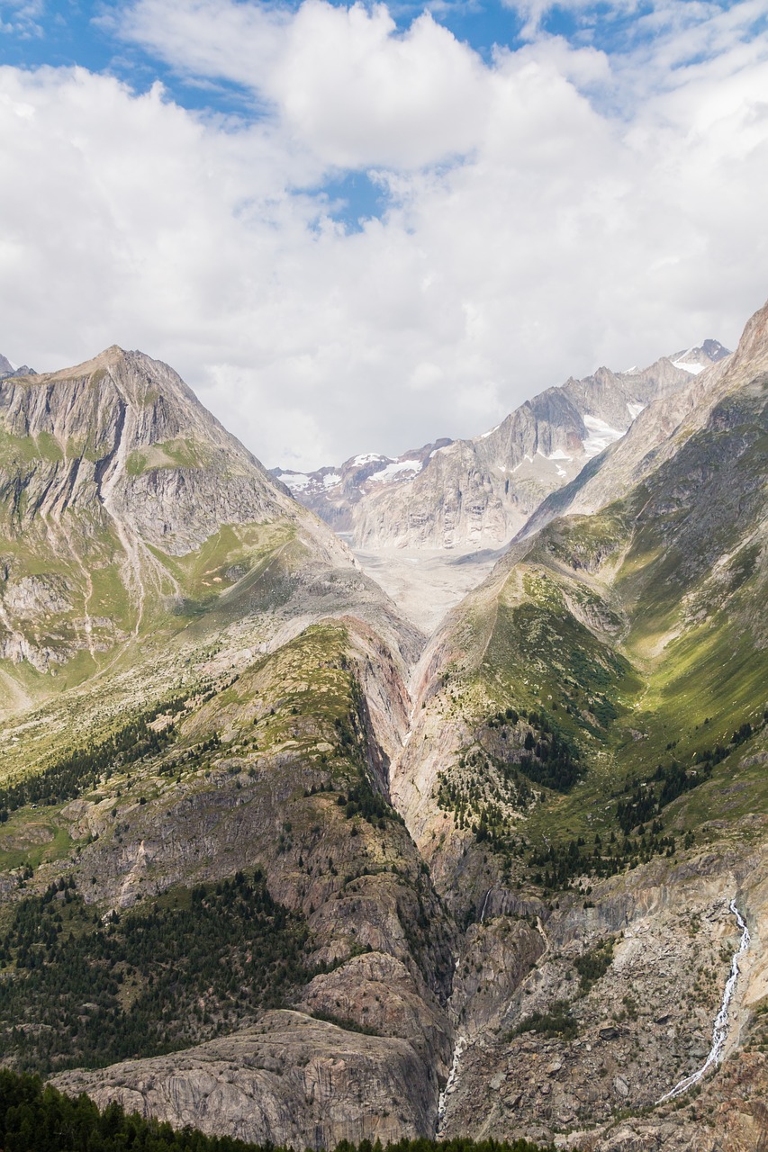 aletsch mountains switzerland free photo