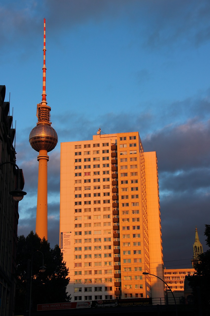 alexanderplatz berlin tv tower free photo