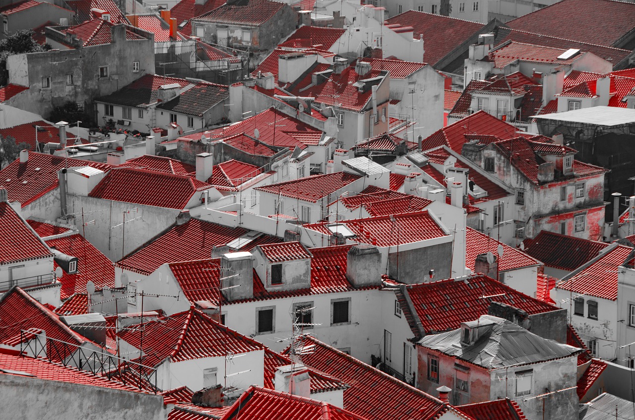 alfama lisbon portugal free photo