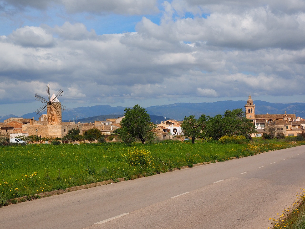 algaida windmill mill free photo