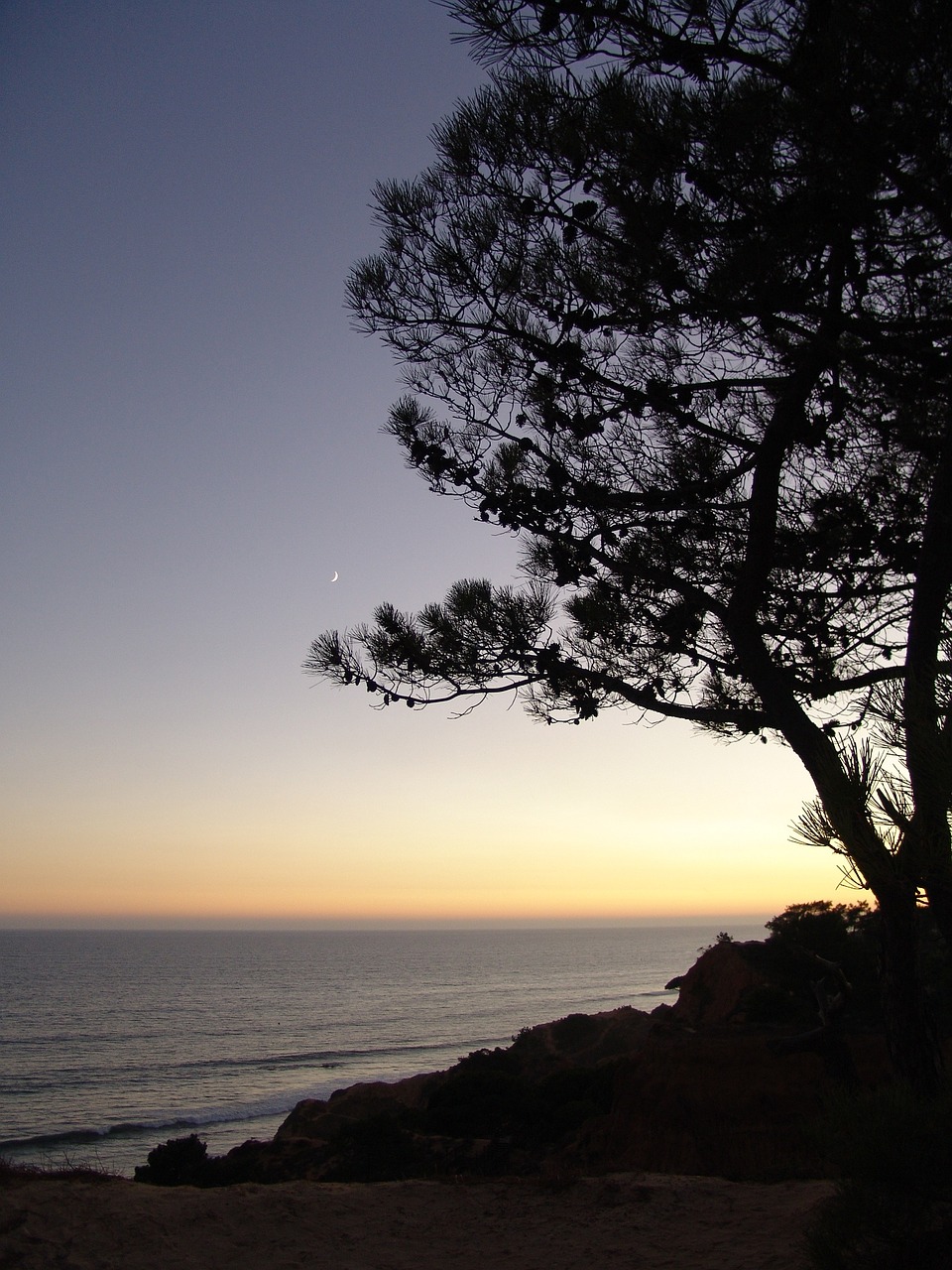 algarve sunset holiday free photo