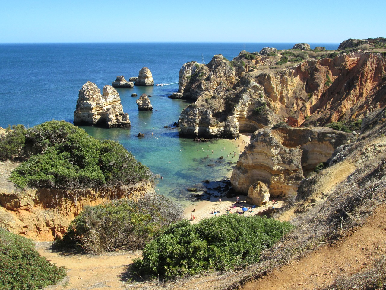 algarve lagos portugal free photo