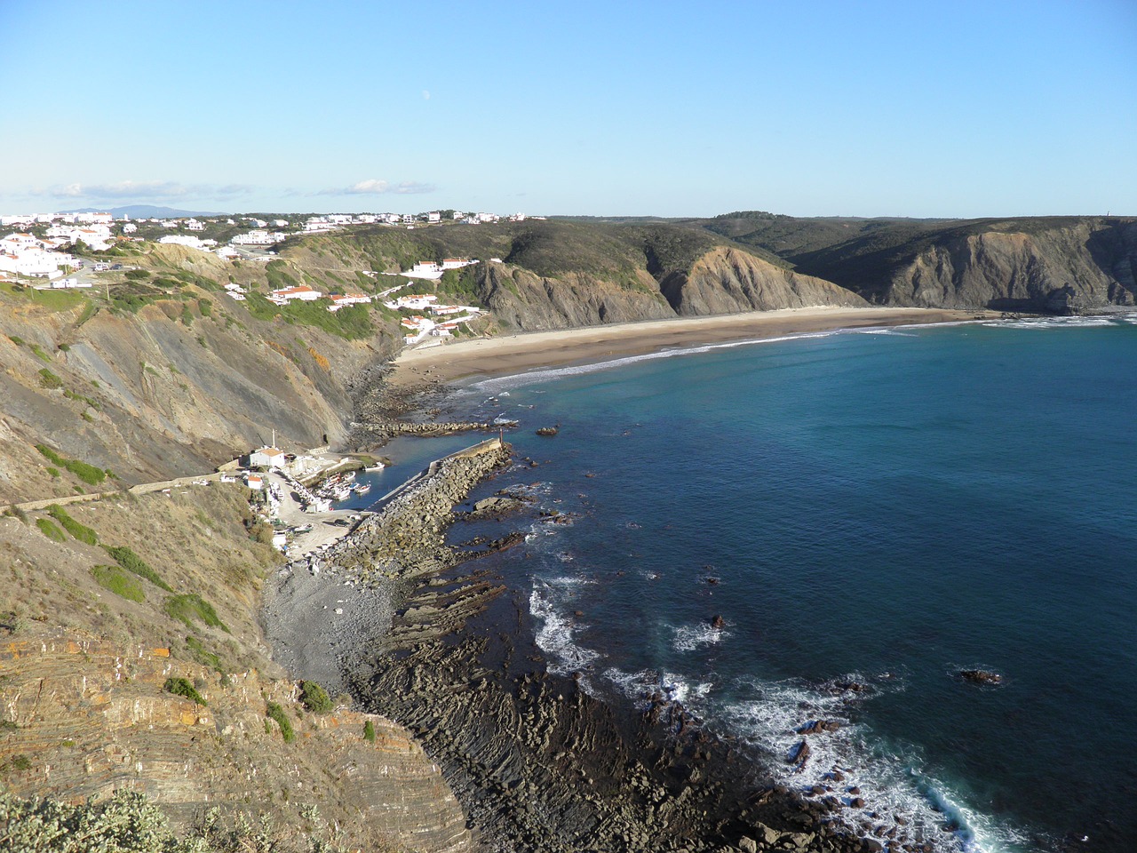 algarve portugal arrifana free photo