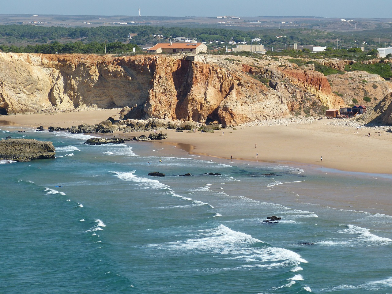 algarve sea wave free photo