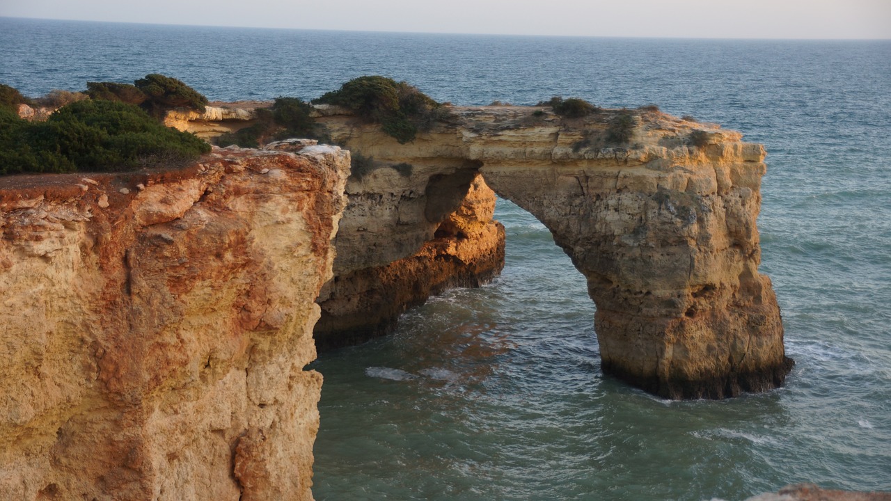 algarve coast portugal free photo