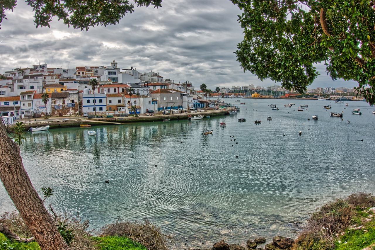 algarve  portugal  bay free photo