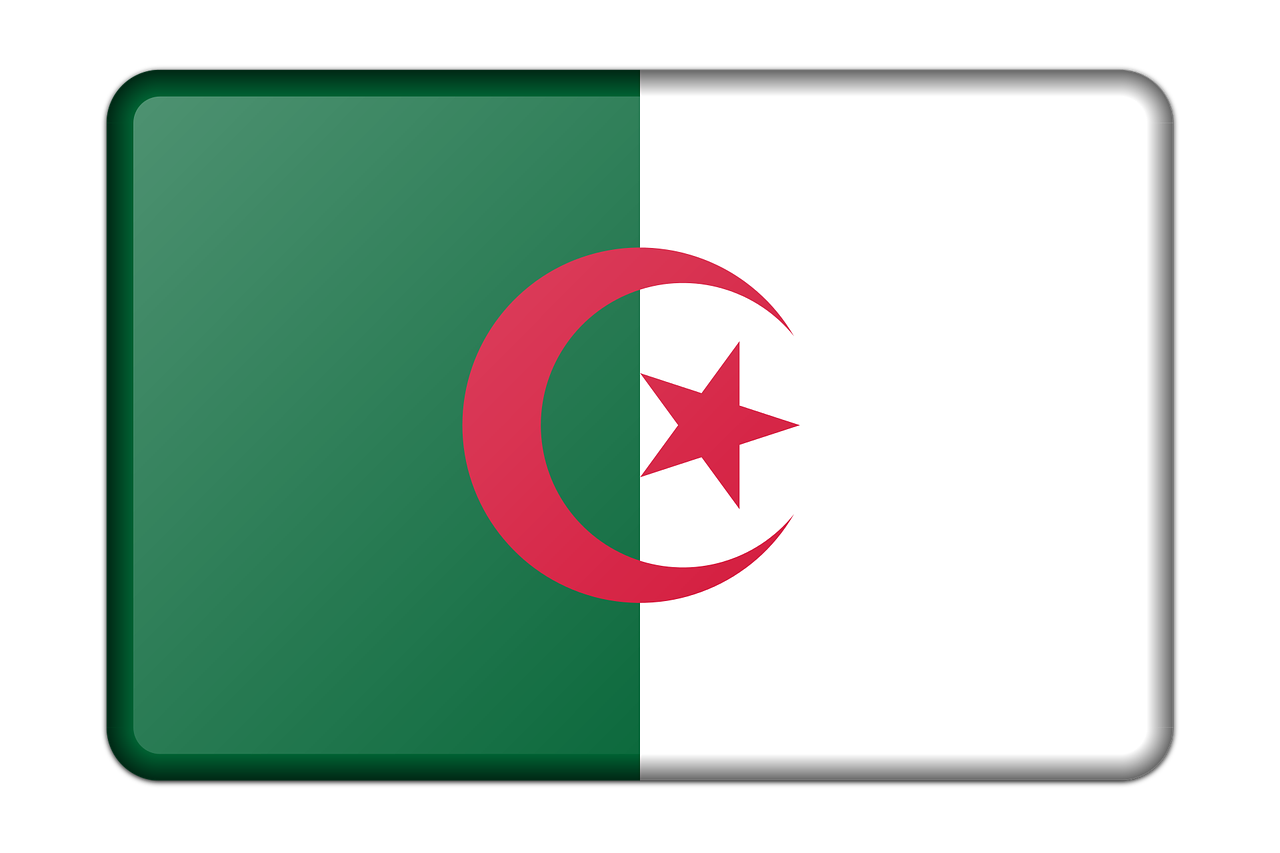 algeria banner decoration free photo