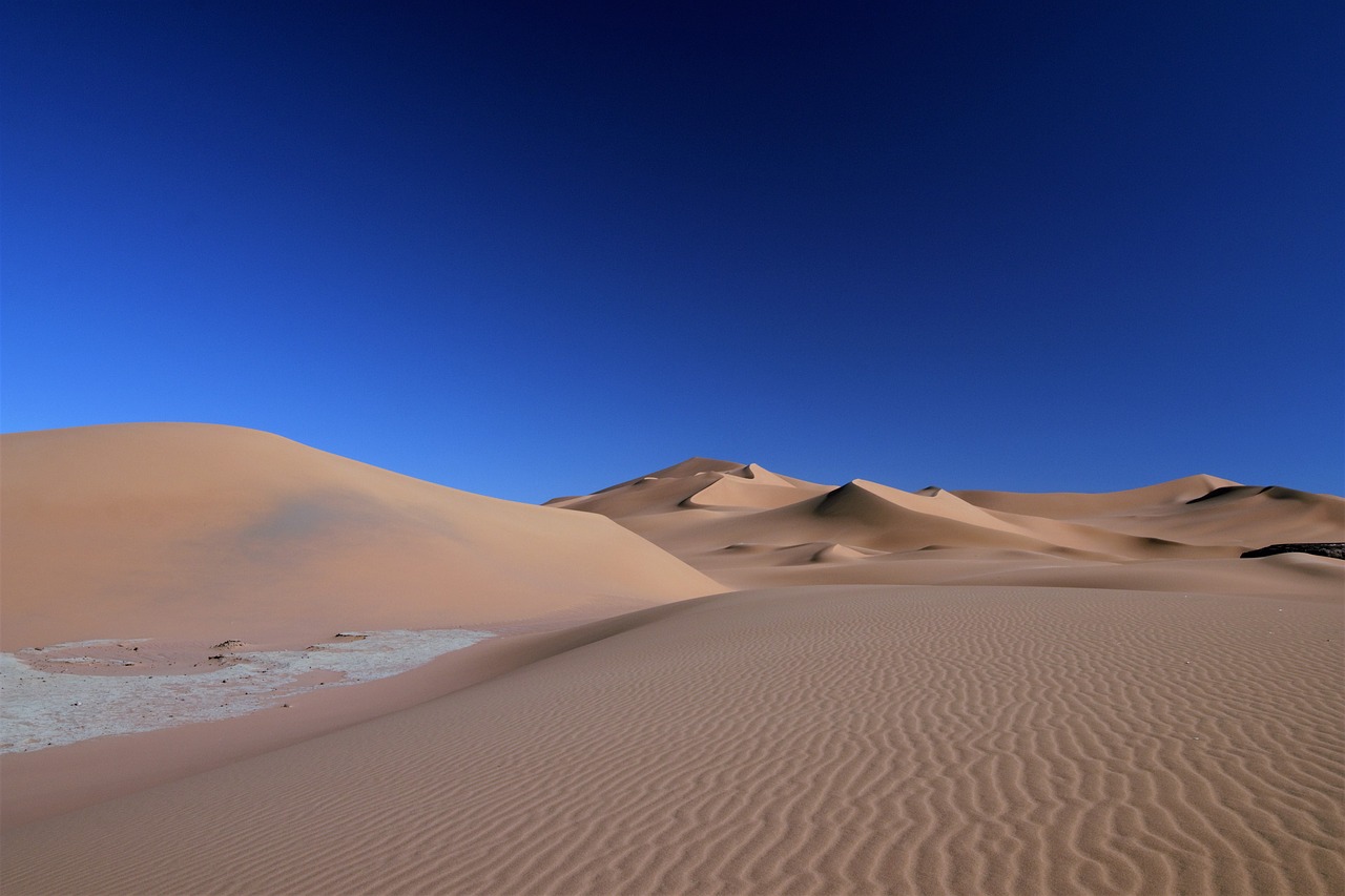 algeria tassili n'ajjer admer dune free photo