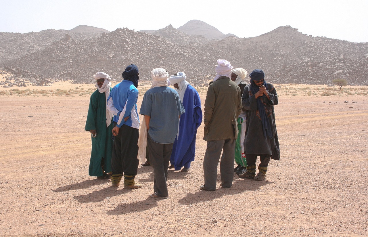 algeria sahara tuareg free photo