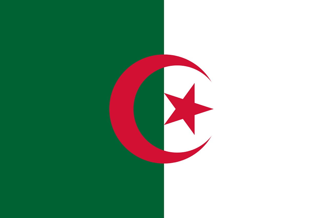 algeria flag land free photo
