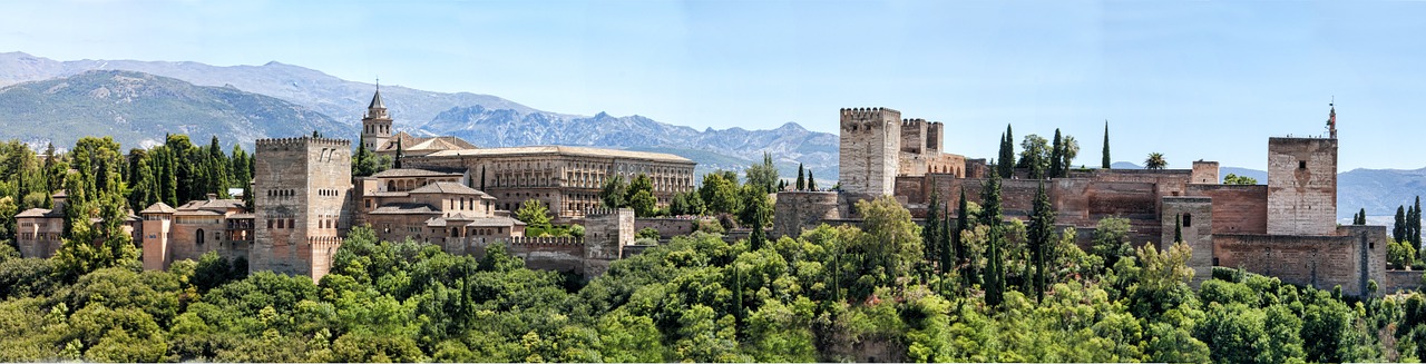 alhambra grenade spain free photo