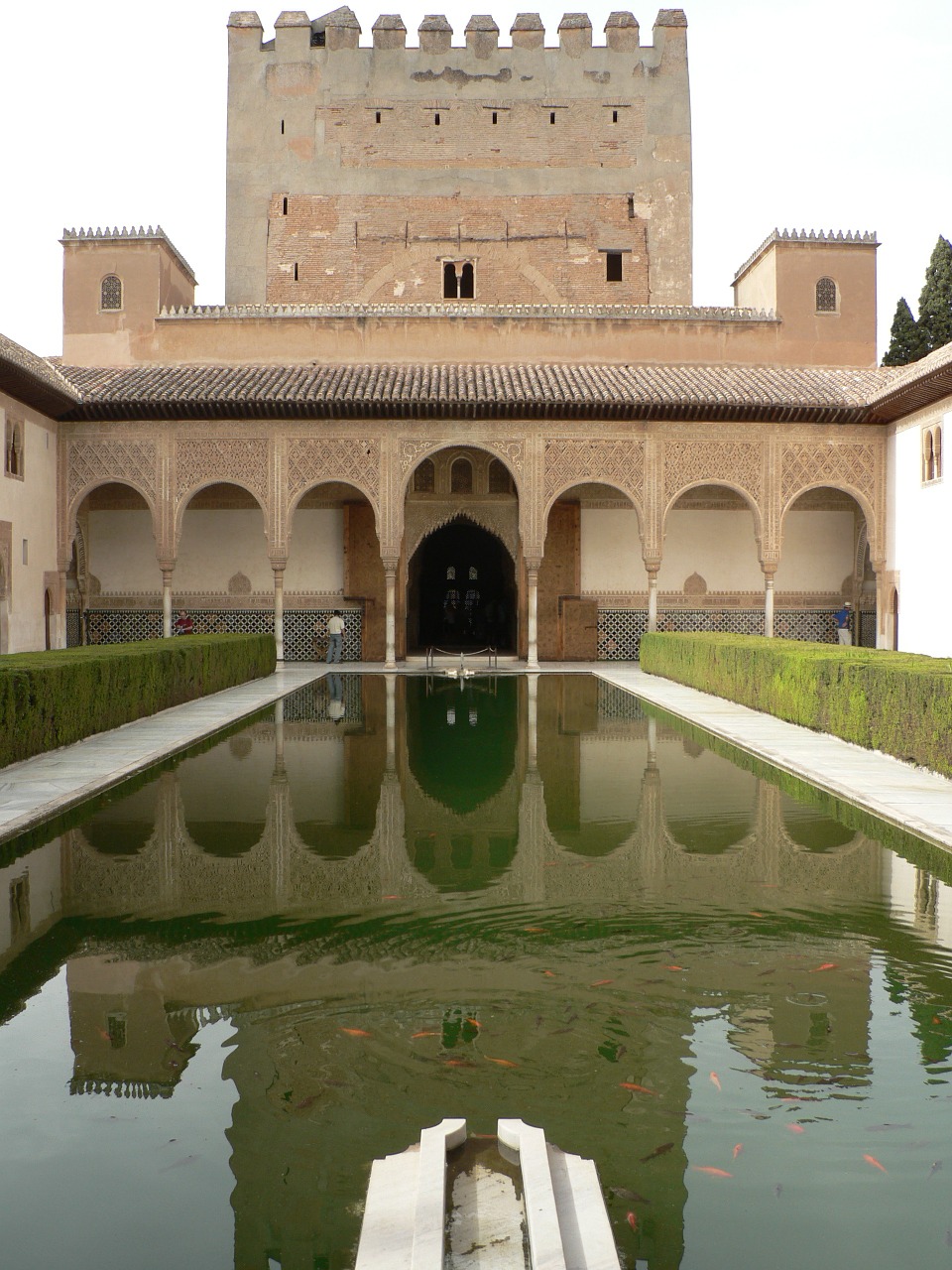 alhambra monument granada free photo