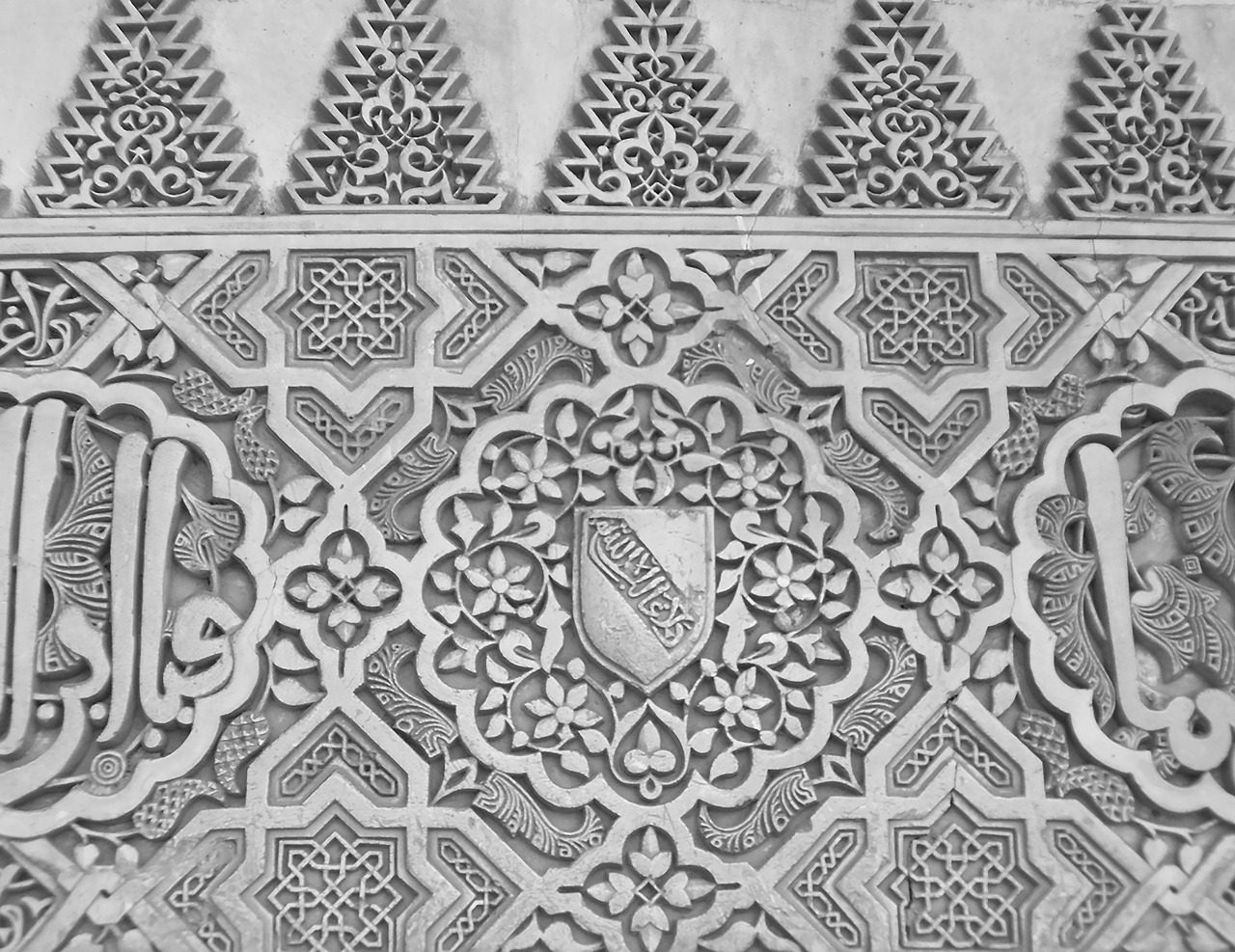 alhambra granada arabic free photo