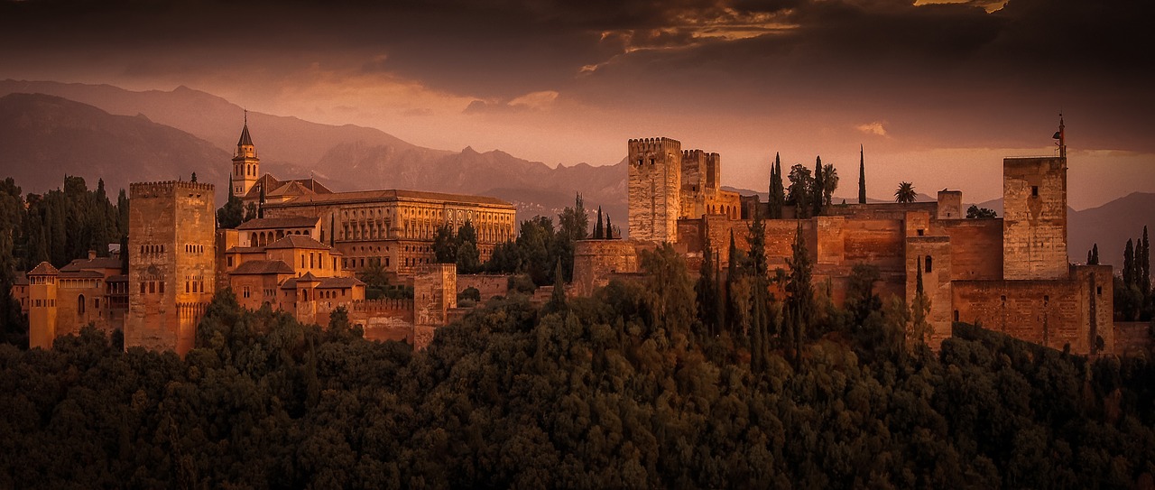 alhambra the strength of the fortification free photo