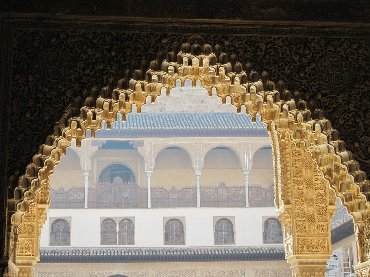 alhambra spain granada free photo