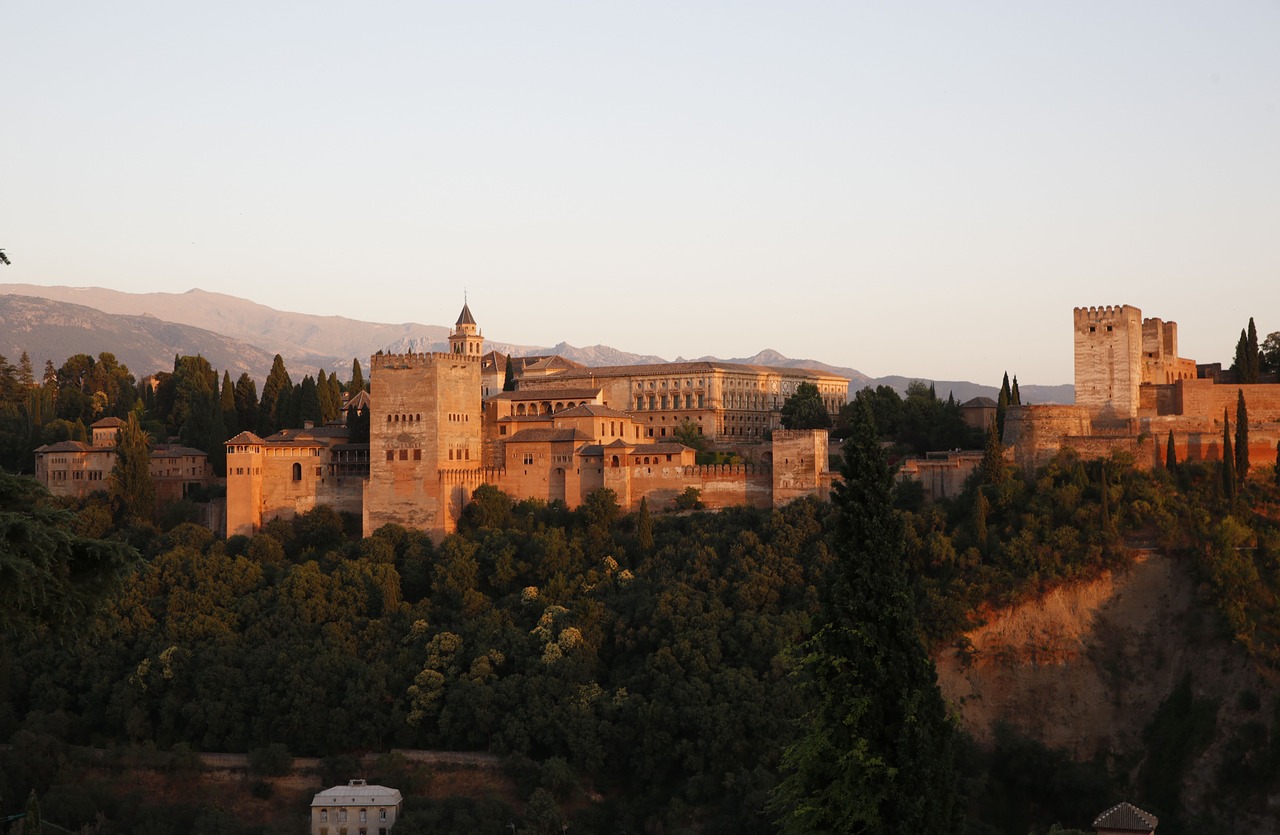 alhambra  granada  spain free photo