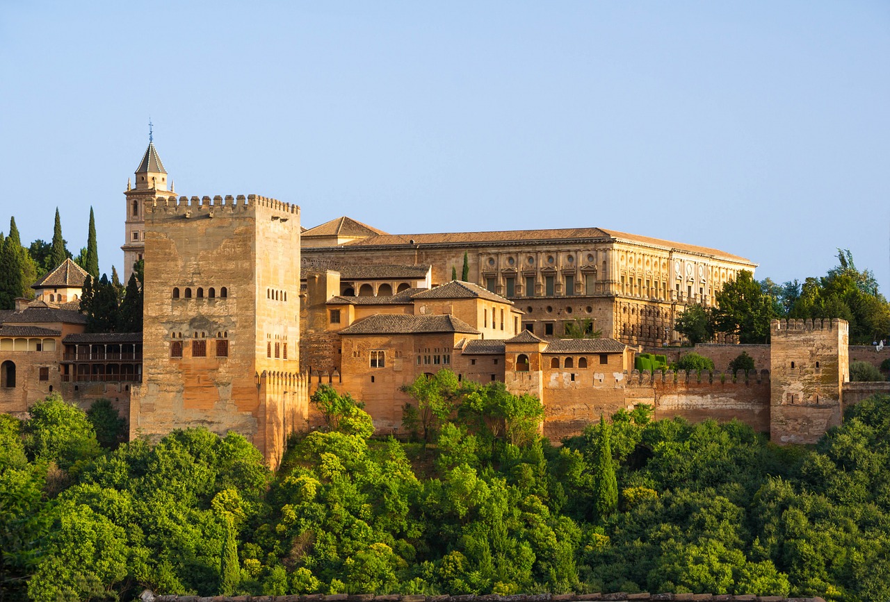 alhambra granada spain free photo