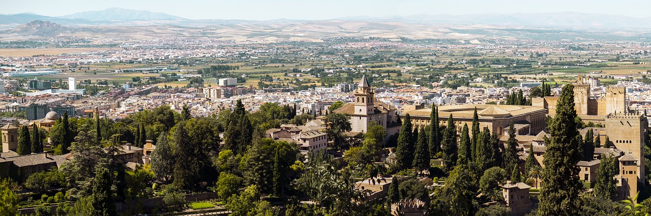 monuments travel moorish alhambra from chair free photo