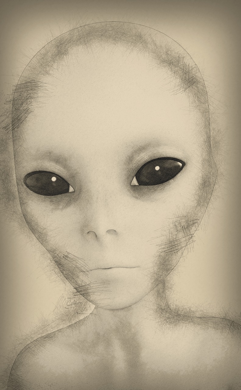 alien extraterrestrial scifi free photo