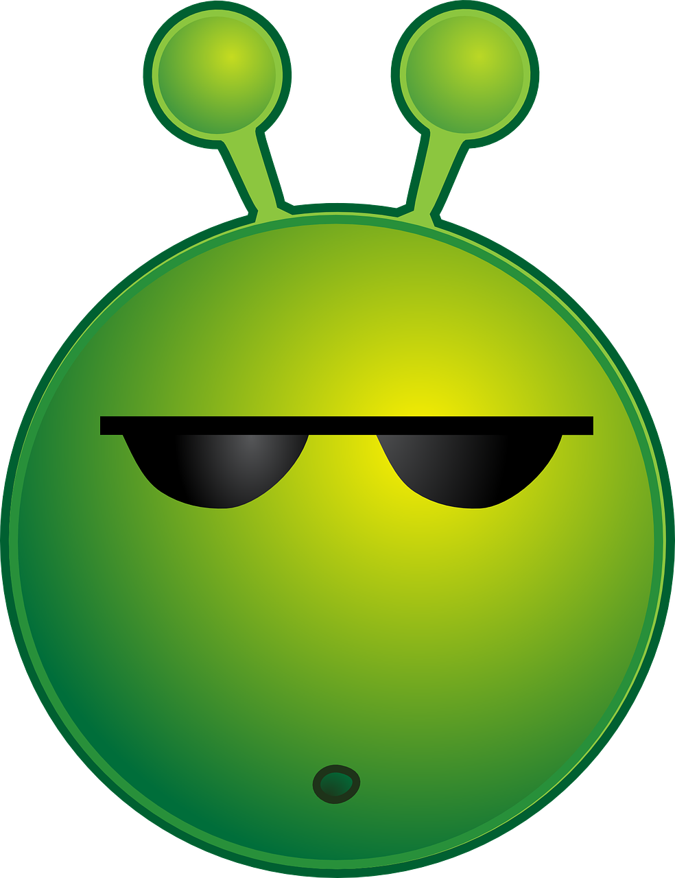 alien cool sunglasses free photo