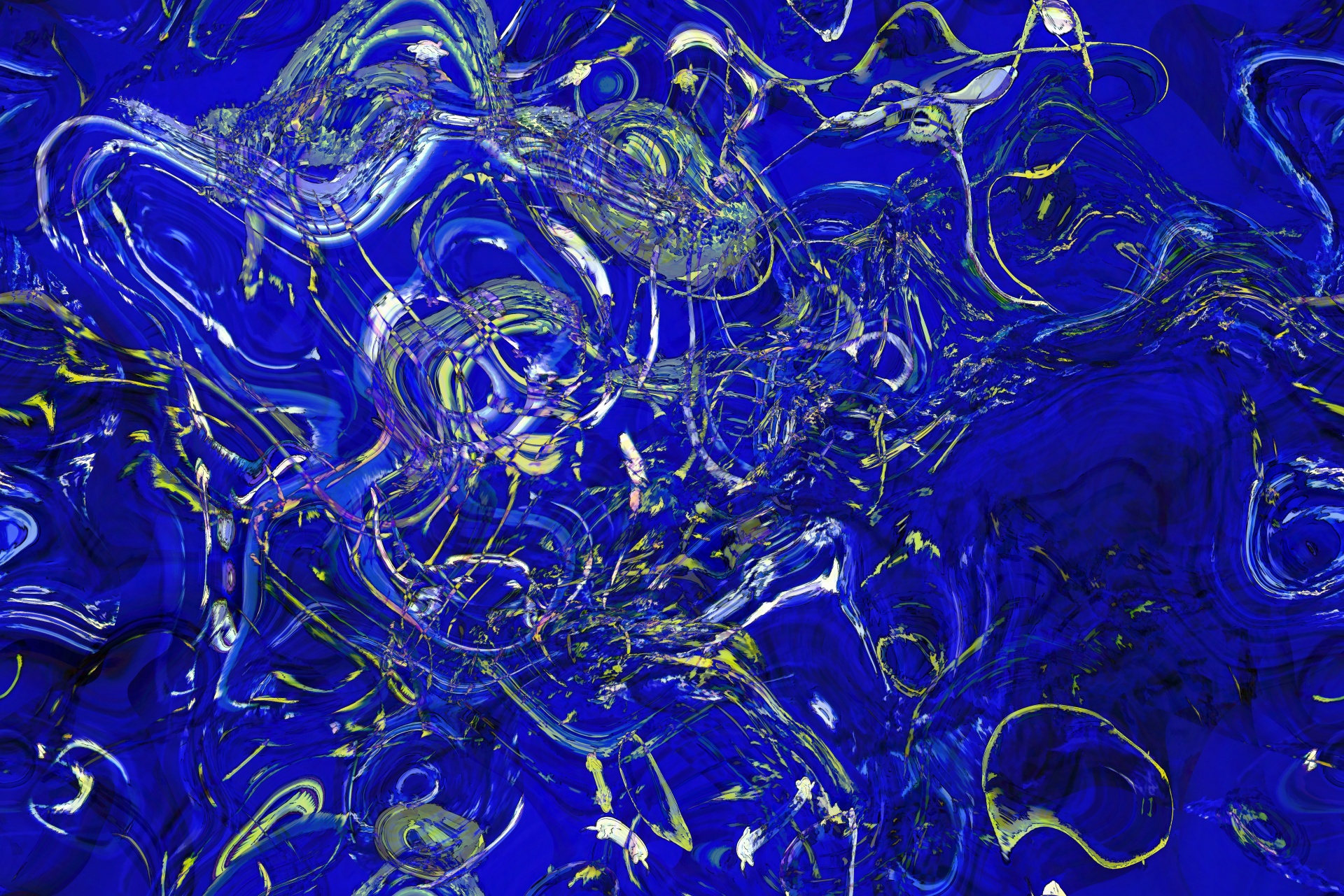 alien abstract blue free photo