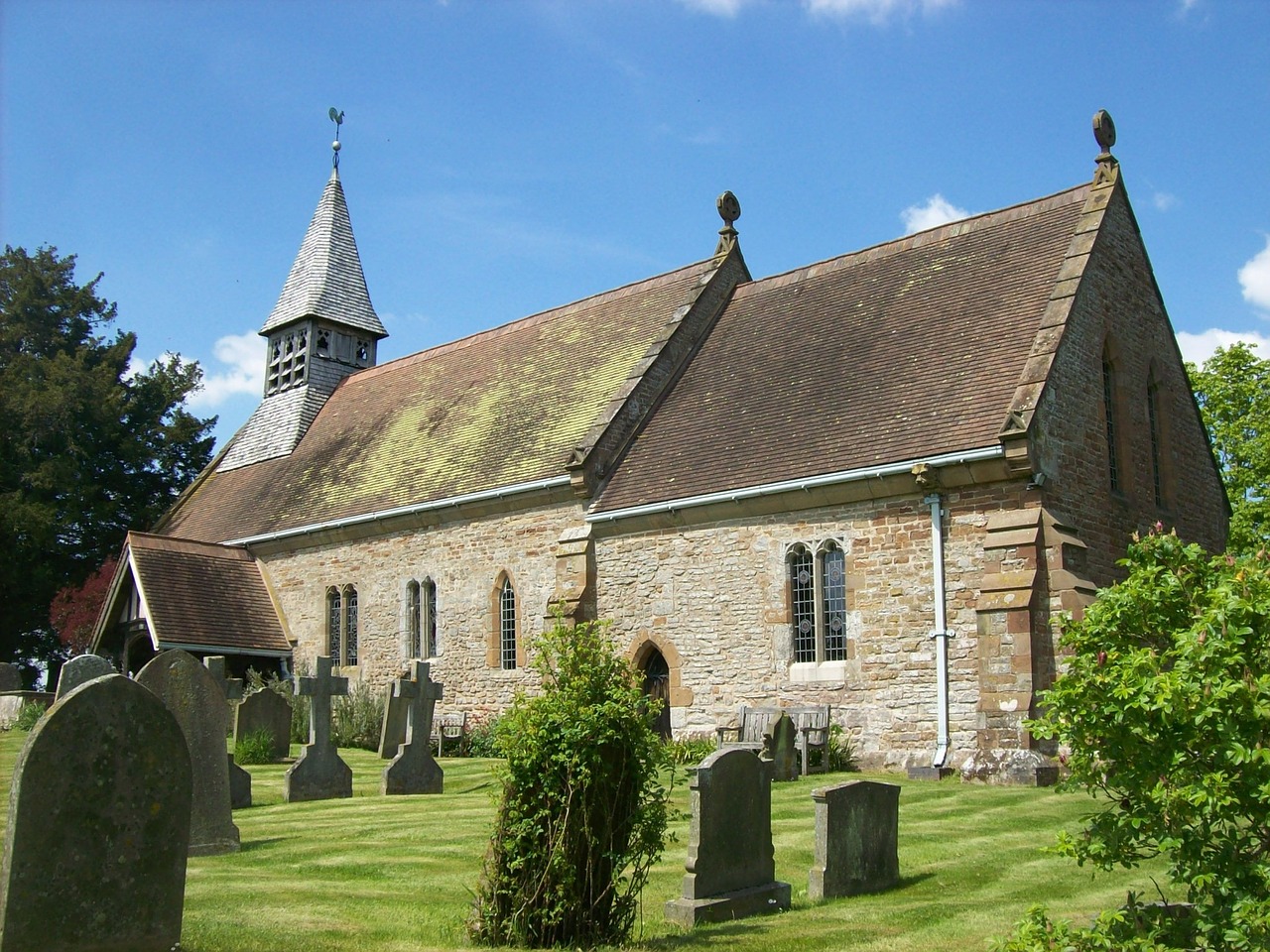 all saints preston bagot church free photo