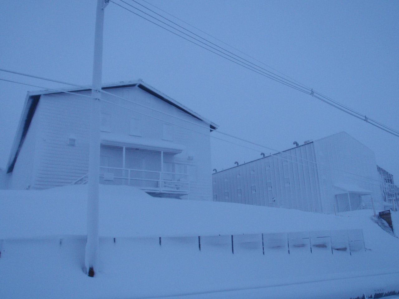 snow buildings mcmurdo free photo