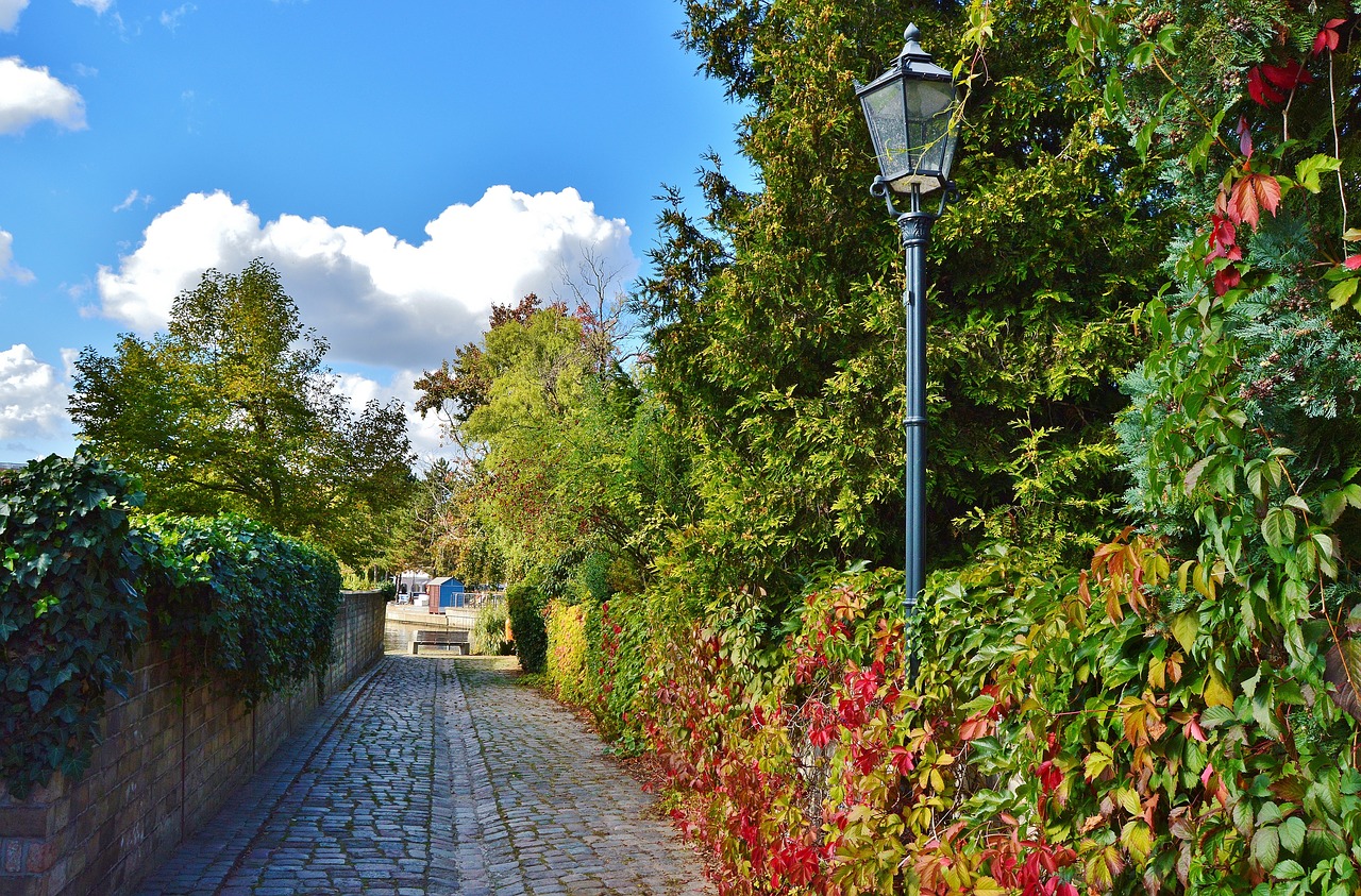 alley old town port access free photo