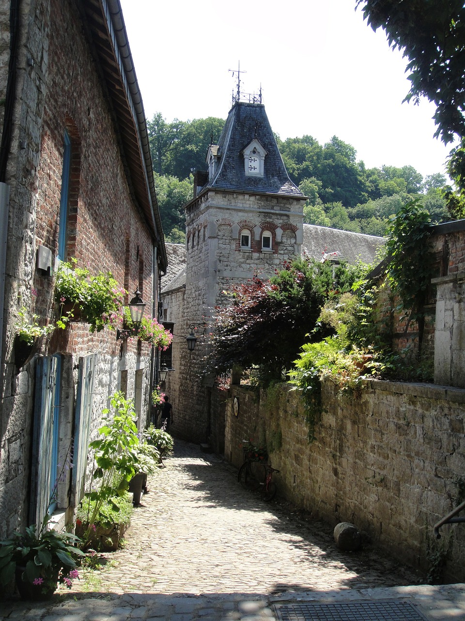 alley durbuy belgium free photo