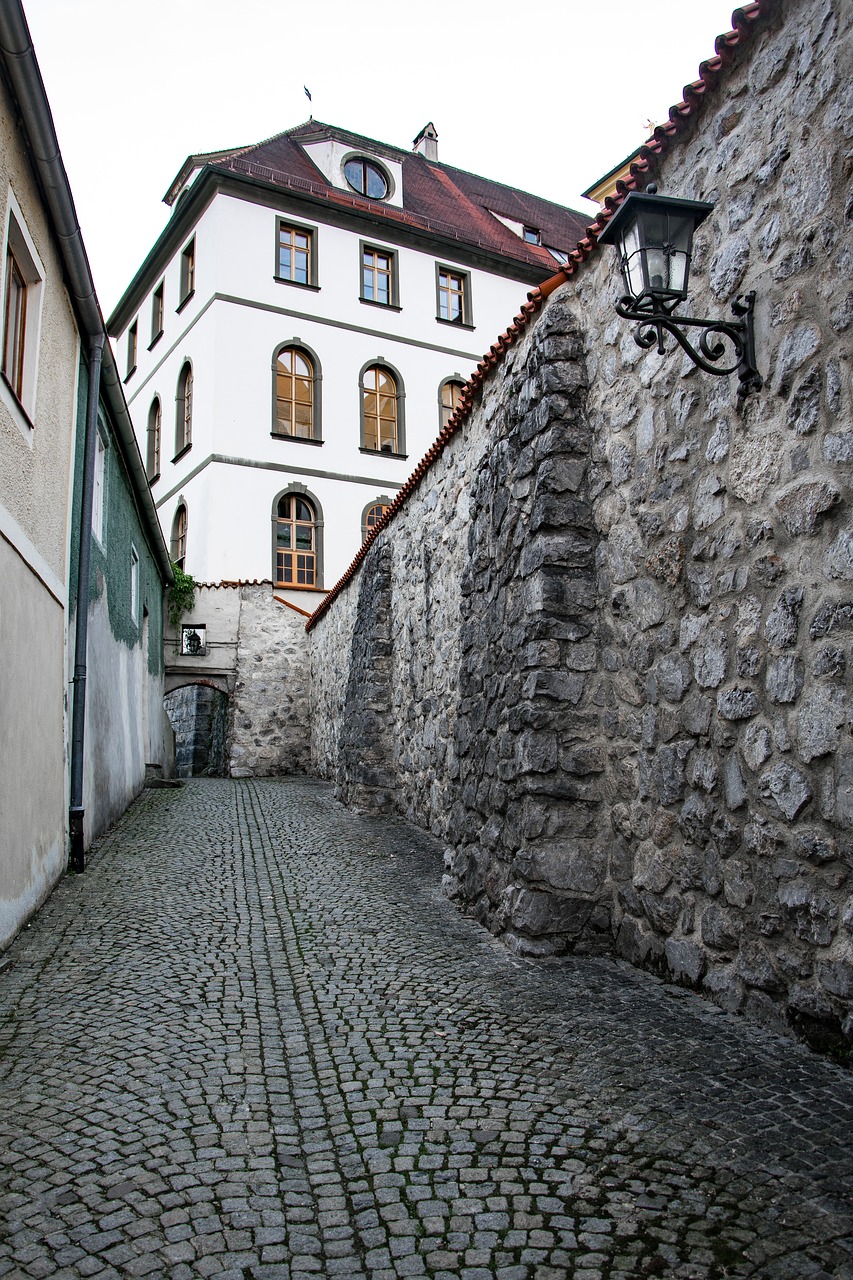 alley stone the walls of the free photo