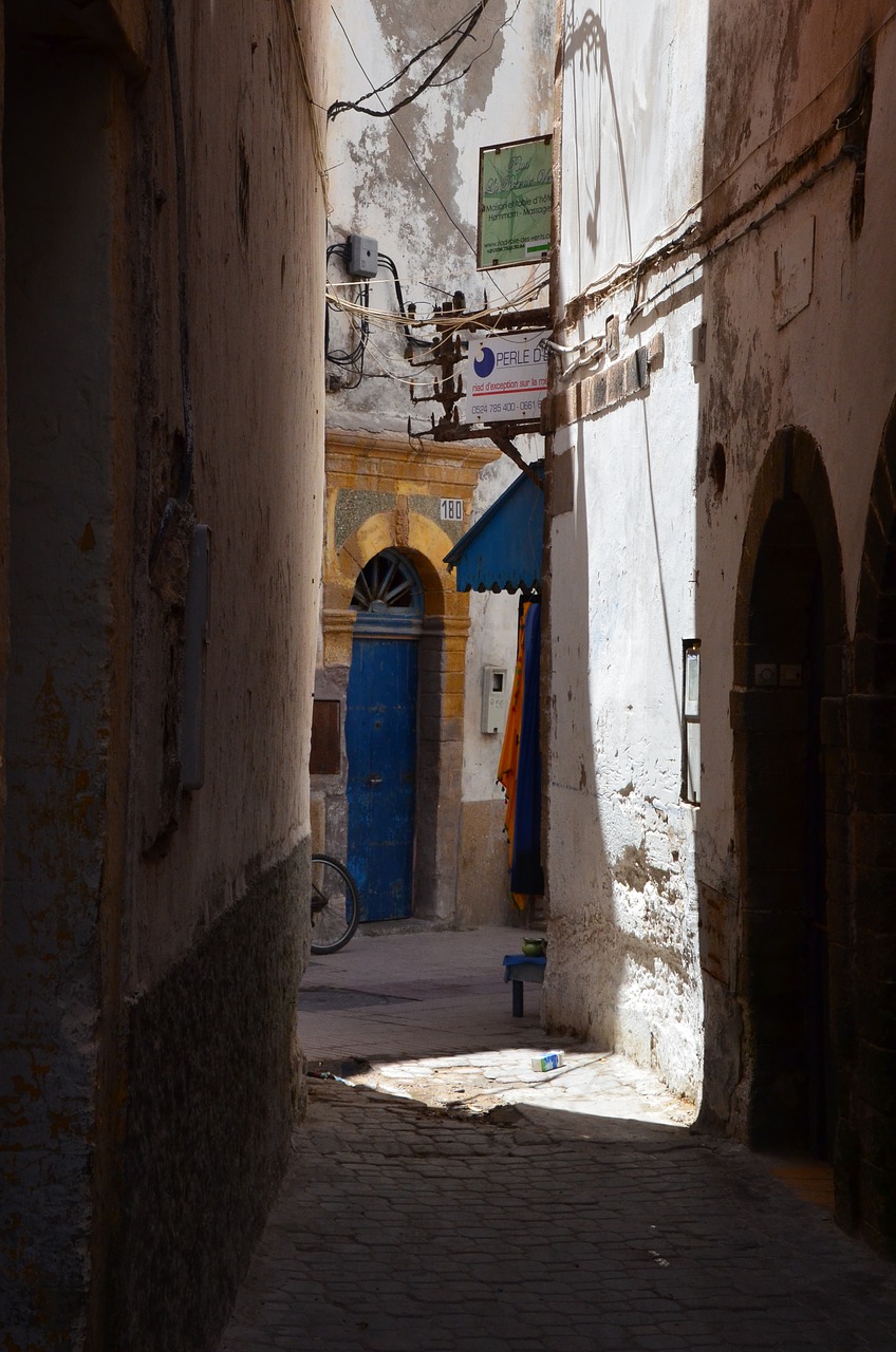 alley oriental essaouira free photo