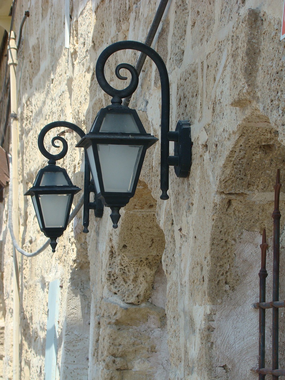 alleys chandeliers architecture free photo