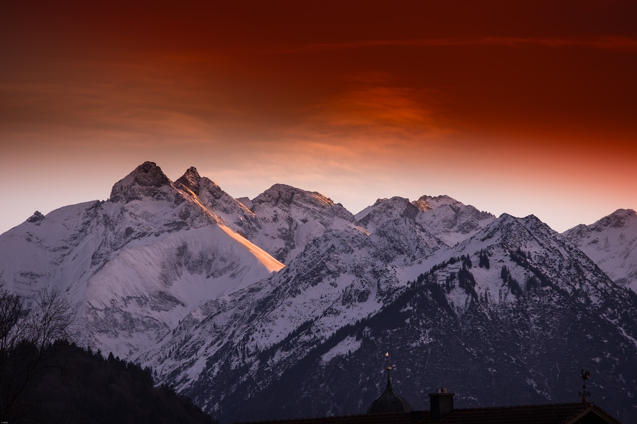 allgäu alpine mountains free photo