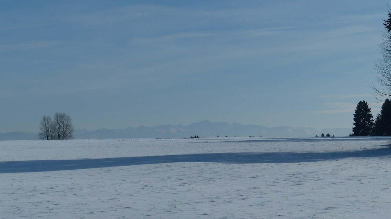 allgäu winter snow free photo