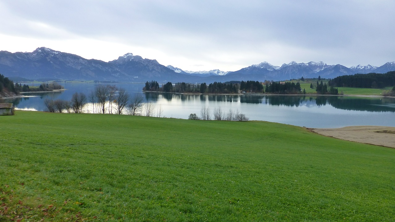 allgäu lake forggensee autumn free photo