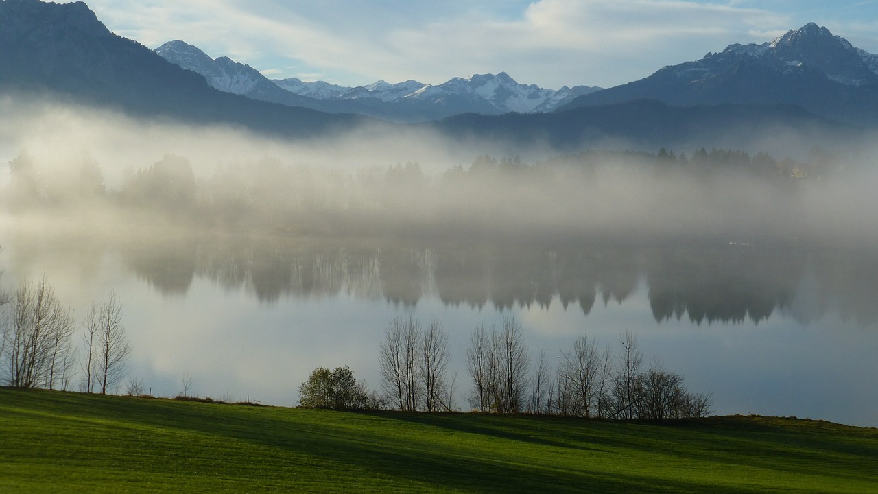 allgäu lake forggensee autumn free photo