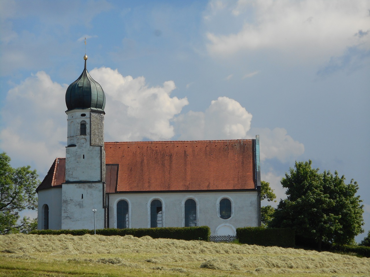 allgäu church summer free photo