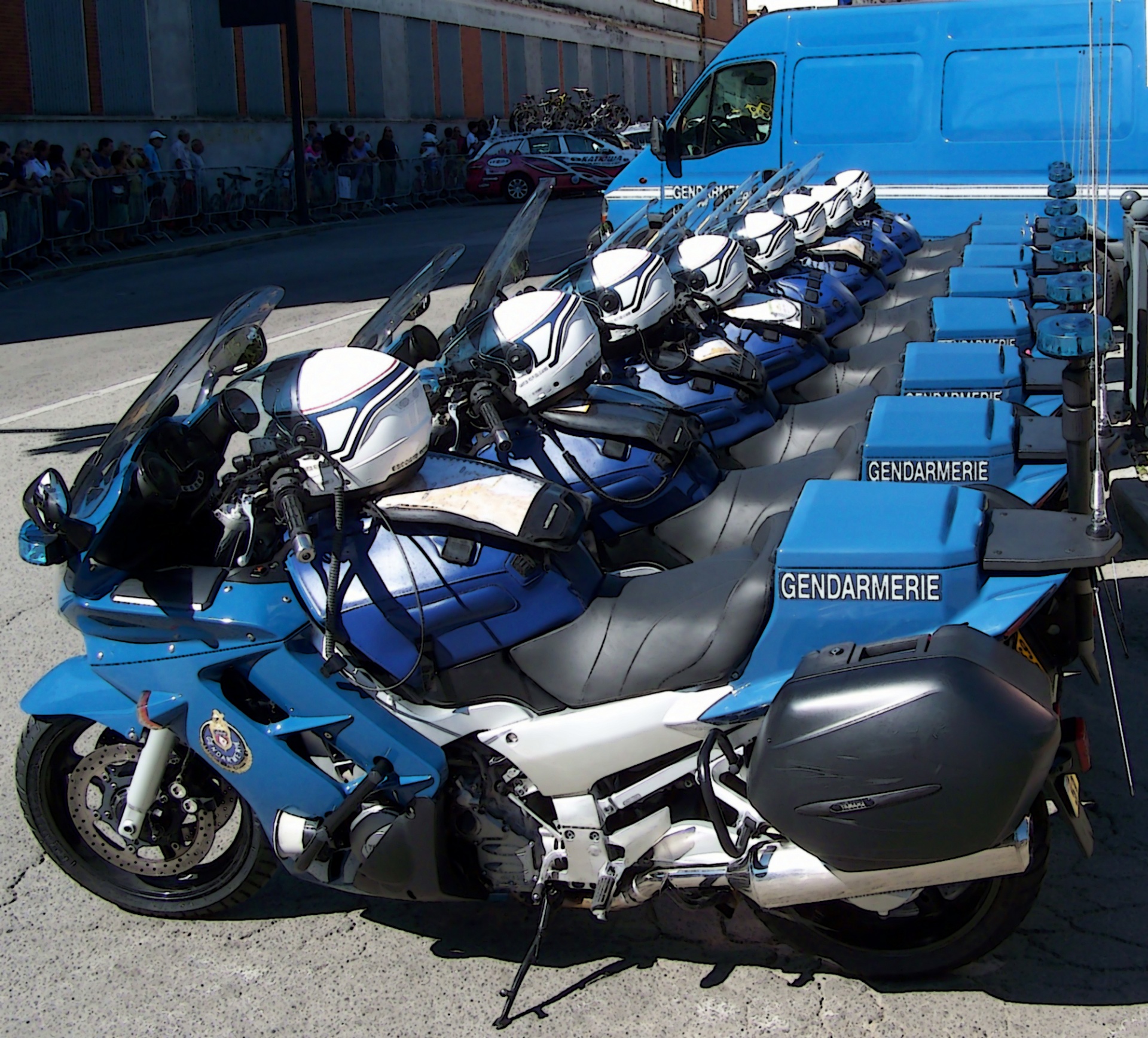 bikes motorcycles blue free photo