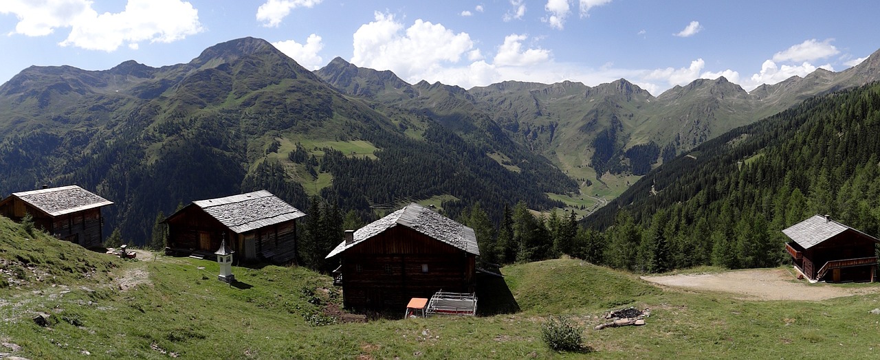 alm east tyrol mountains free photo