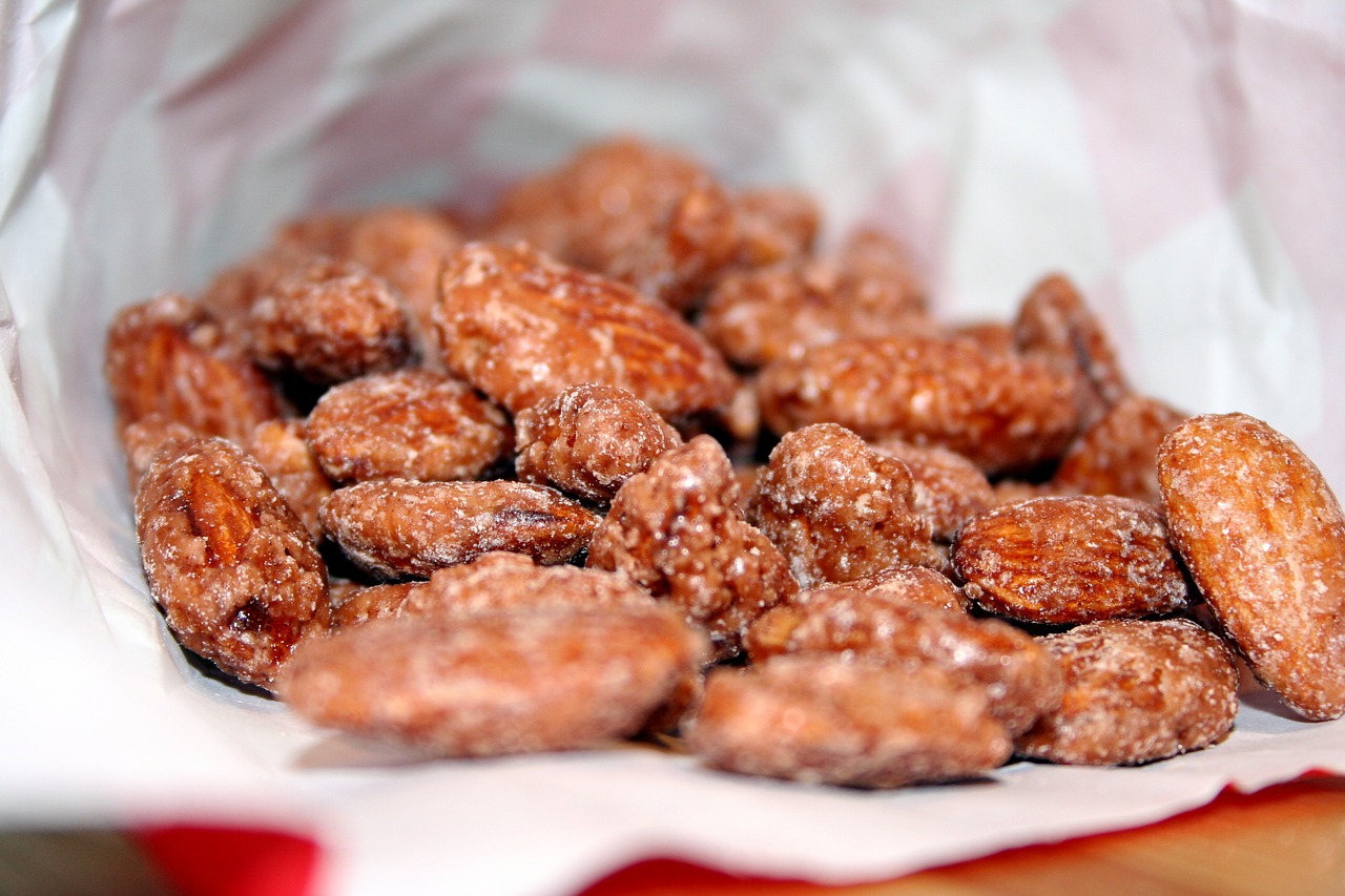 almond salted snack free photo