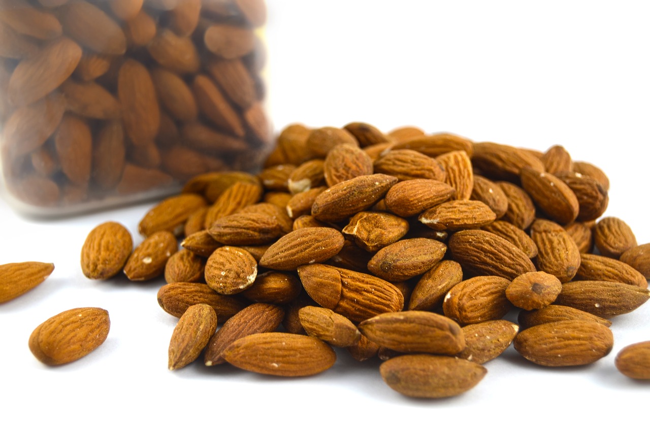 almond  nuts  food free photo