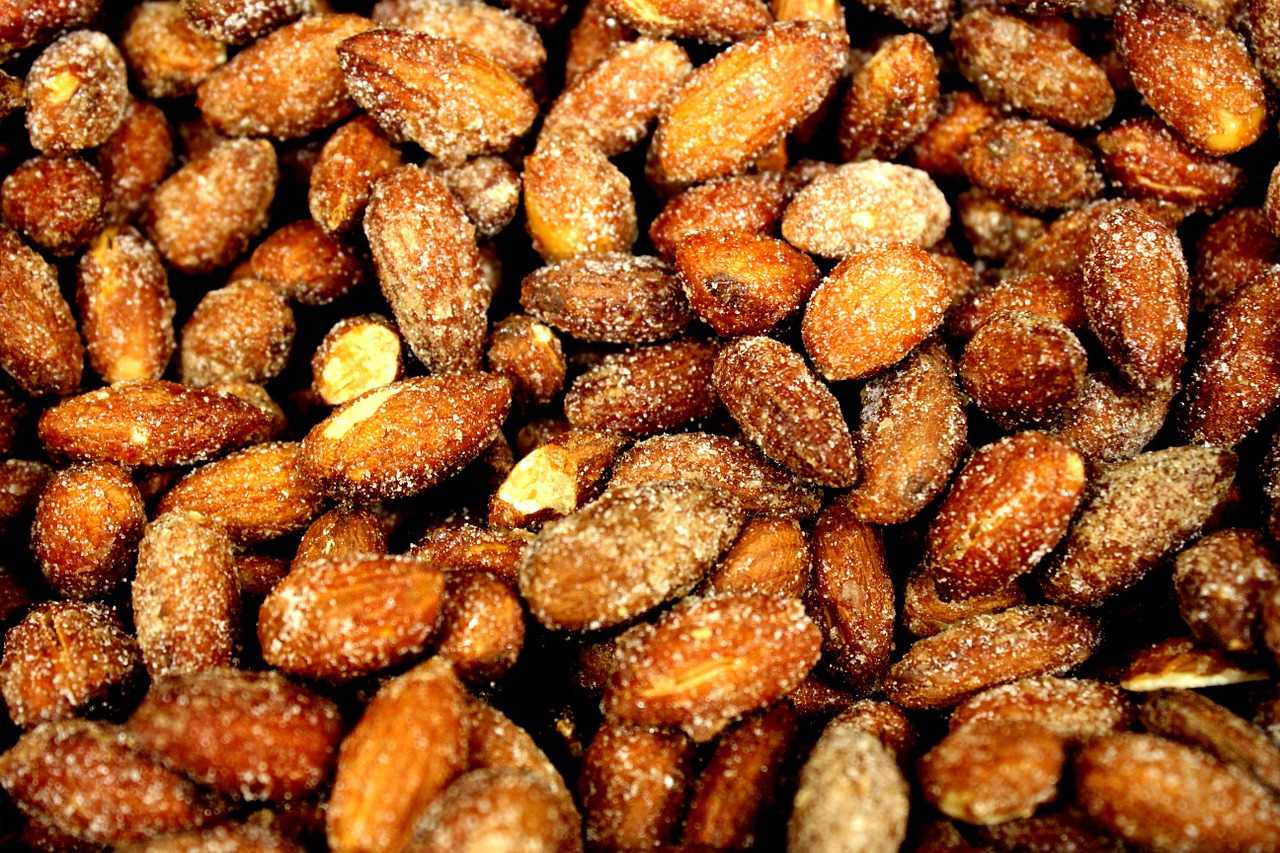 almonds mix fruit beans free photo