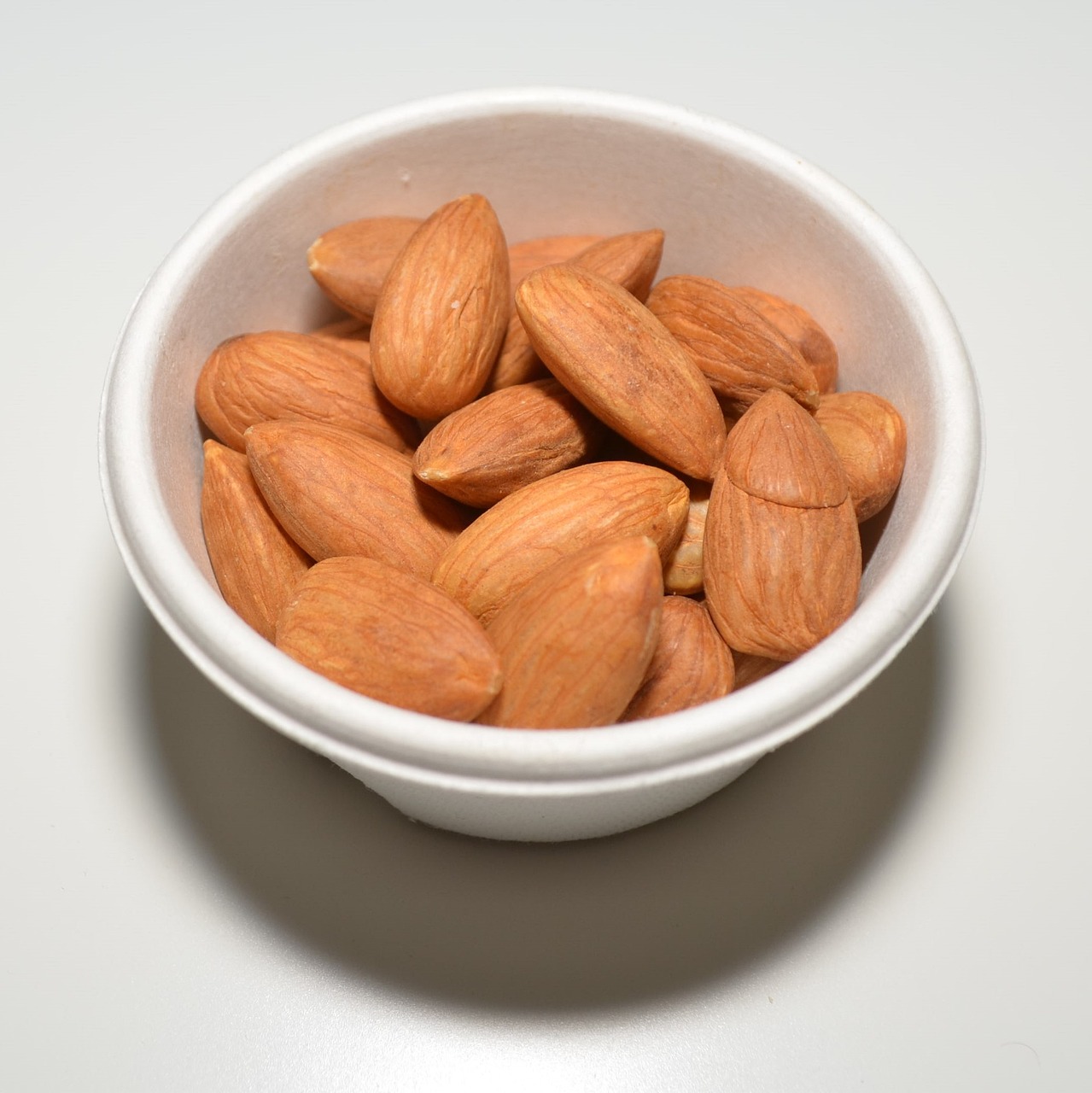 almonds raw cup free photo