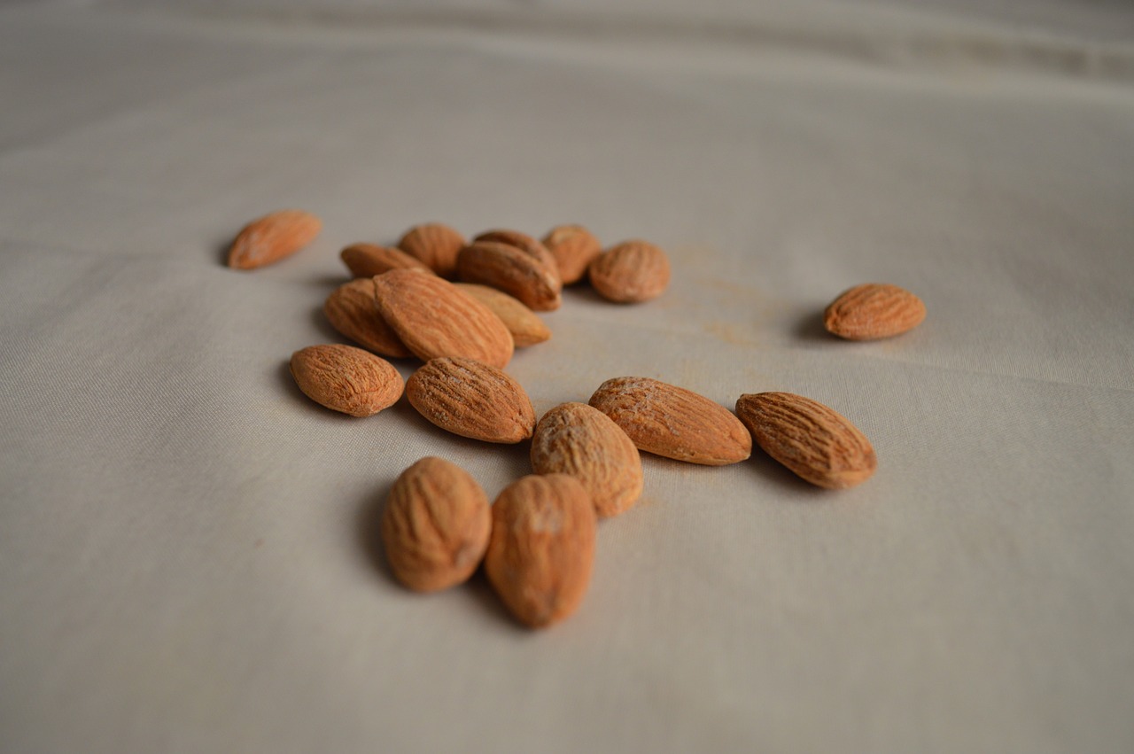 almonds nuts food free photo