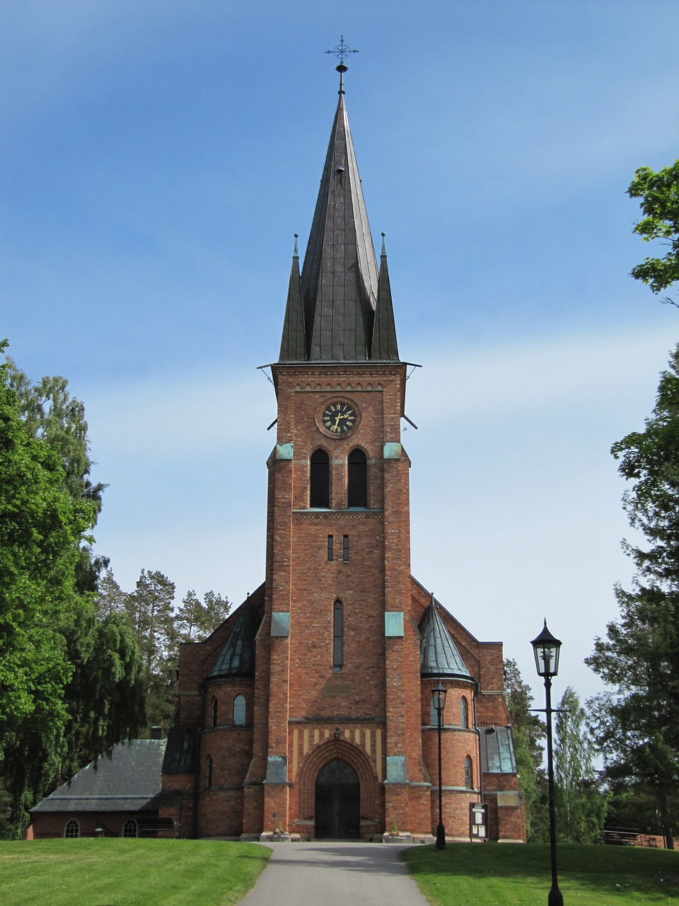 alnö nya church sweden free photo