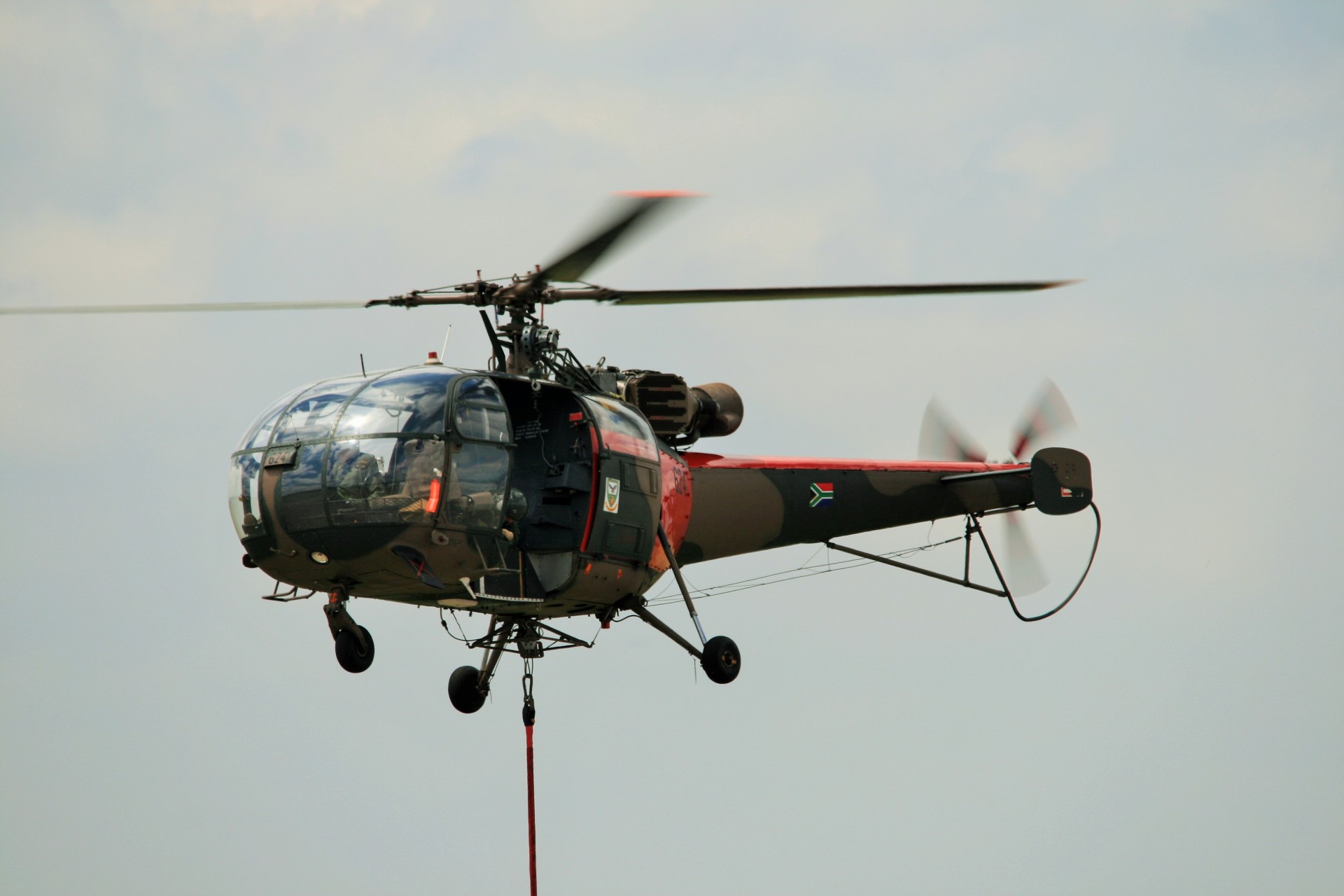 helicopter alouette iii south african air force museum free photo