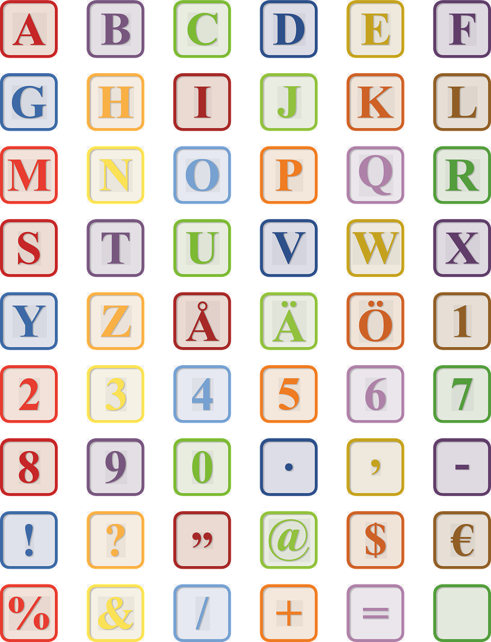 alphabet letter block free photo